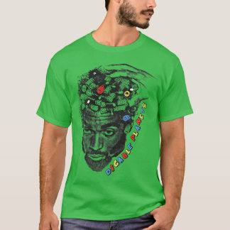 Digitala planeter 90s Retro Design T Shirt
