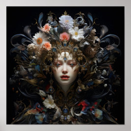 Digitalavtryck av Baroque Poster