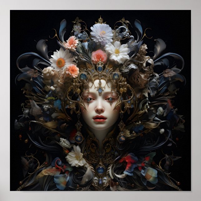 Digitalavtryck av Baroque Poster (Framsidan)