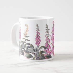Digitalisblommor Blommig Trädgård Jätte Mugg Jumbo Mugg
