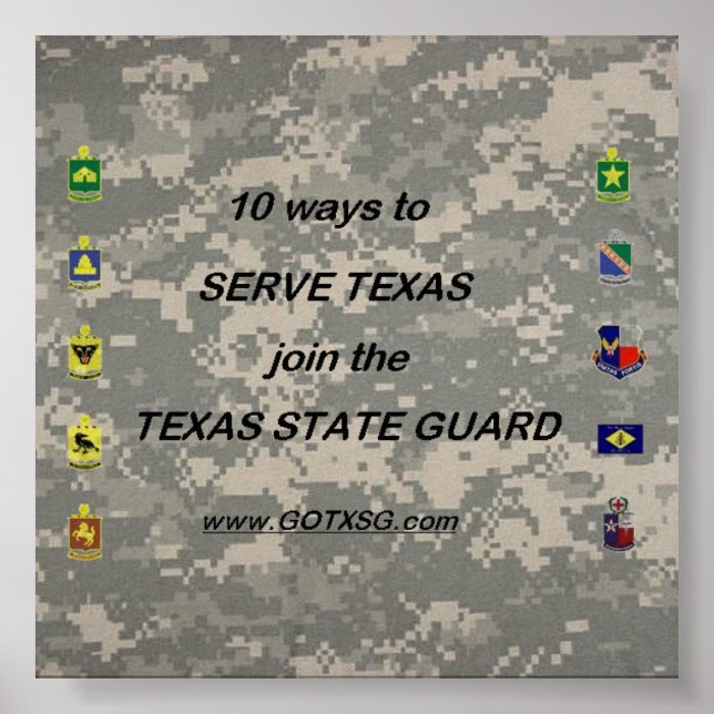 digitalt, 10 sätt att poster TXSG (Framsidan)