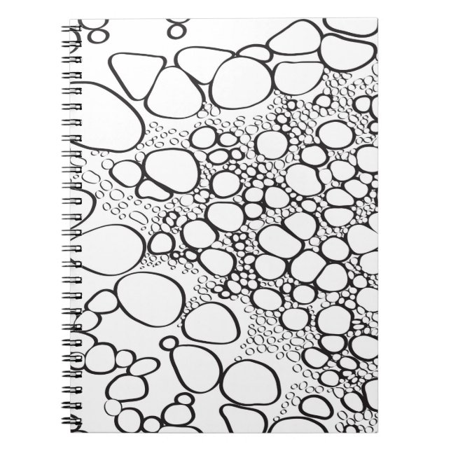 Digitalt abstrakt 10 anteckningsbok (Framsidan)