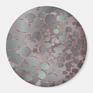 Digitalt abstrakt 3 magnet