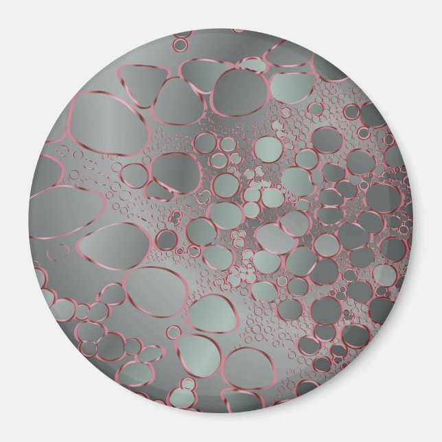 Digitalt abstrakt 3 magnet (Framsidan)