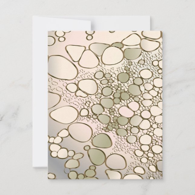 Digitalt abstrakt 5 anteckningskort (Framsida)