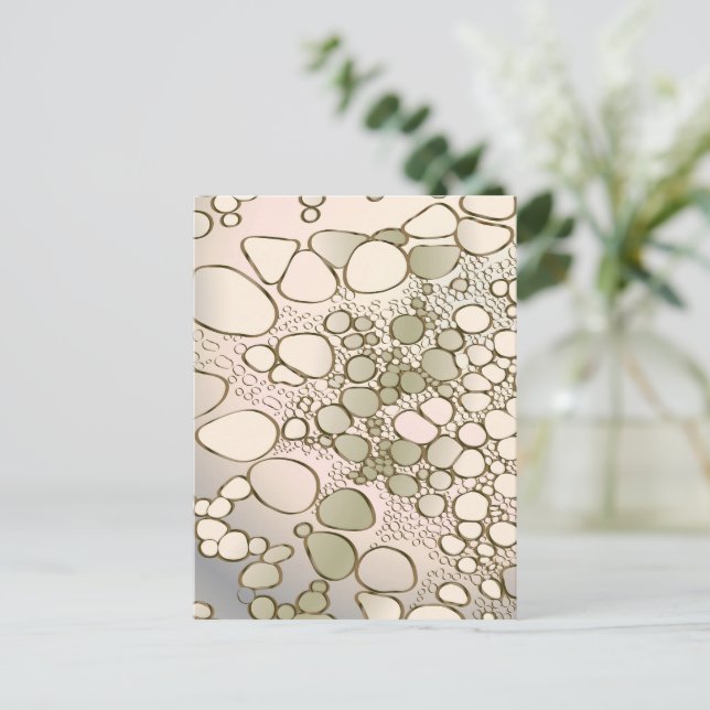 Digitalt abstrakt 5 vykort (Stående Fram)