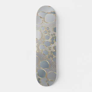 Digitalt abstrakt mini skateboard bräda 18,5 cm