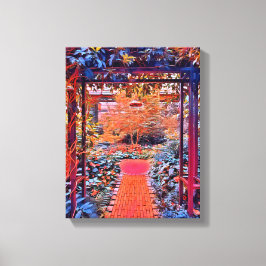 Digitalt blandat medierastat Kanvastryck