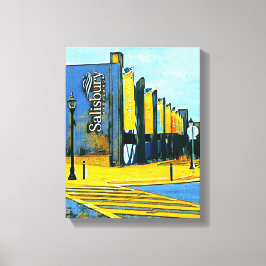 Digitalt blandat medierastat Kanvastryck