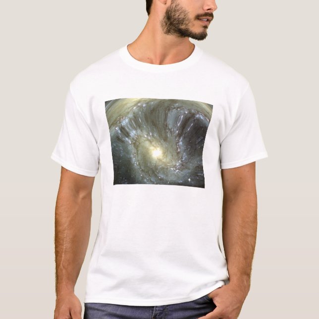 Digitalt förändrad galaxi t-shirt (Framsida)