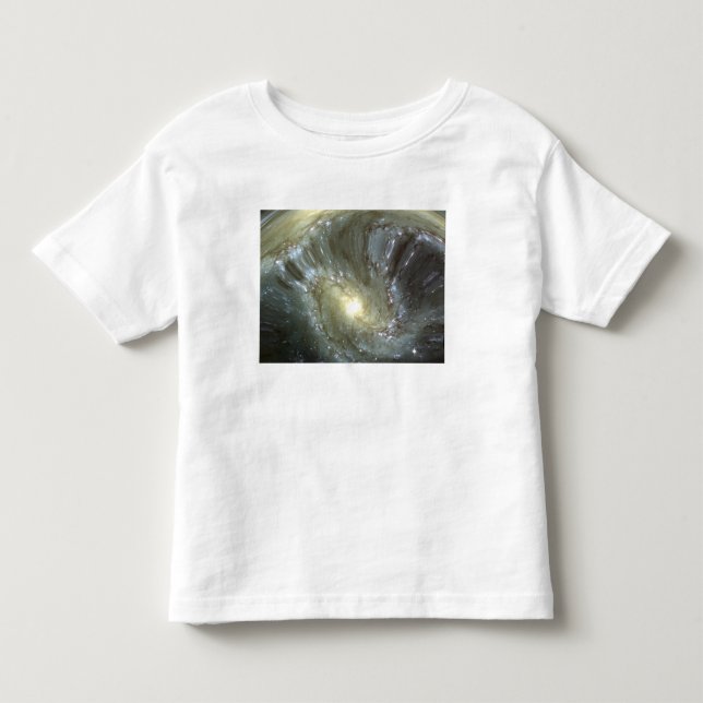 Digitalt förändrad galaxi tee (Framsida)