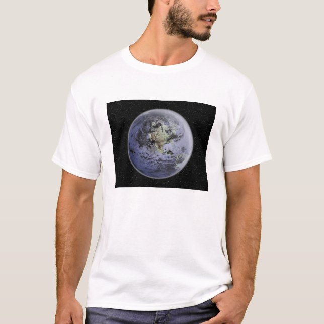 Digitalt förbättrad bild av Fullt Jorden Tee Shirt (Framsida)