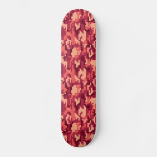 DIGITALT KAMO/KAMPLAGE FÖR MARTISK ÖNSKAN MINI SKATEBOARD BRÄDA 18,5 CM