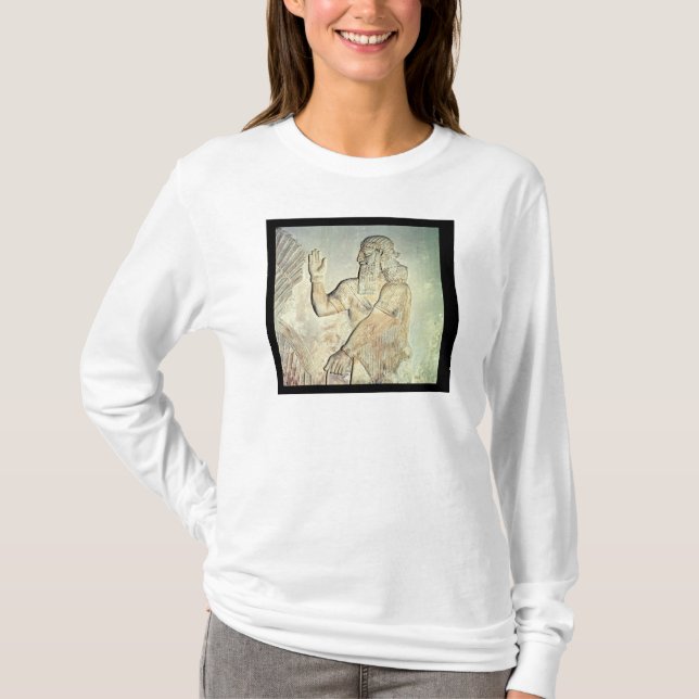 Dignitär lättnad, assyrier tee shirt (Framsida)