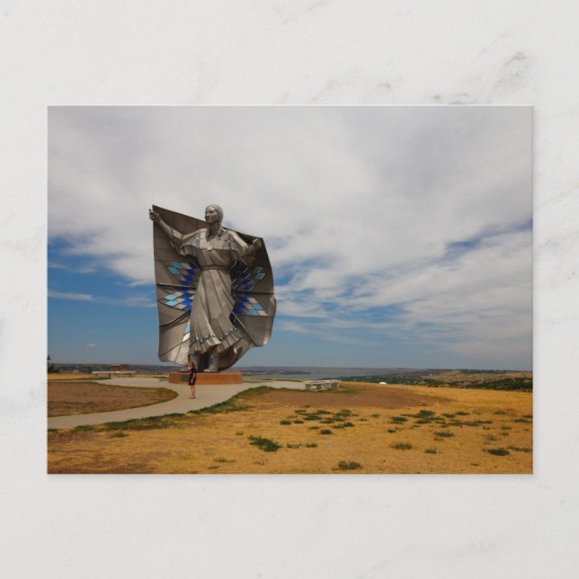 Dignity Sculpture, Chamberlain, South Dakota Vykort (Framsida)