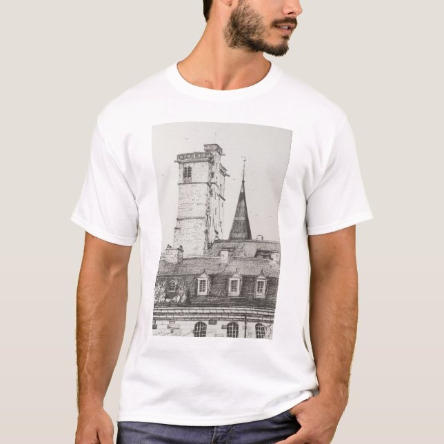 Dijon Rooftops France.2008 T-shirt (Framsida)