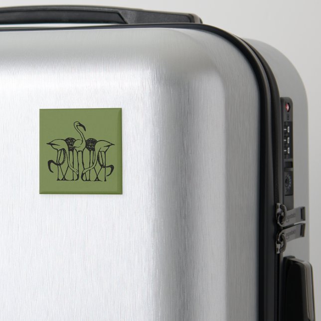 Dijsselhof - Fem Flamingos, bra art. Magnet (In Situ (Luggage))
