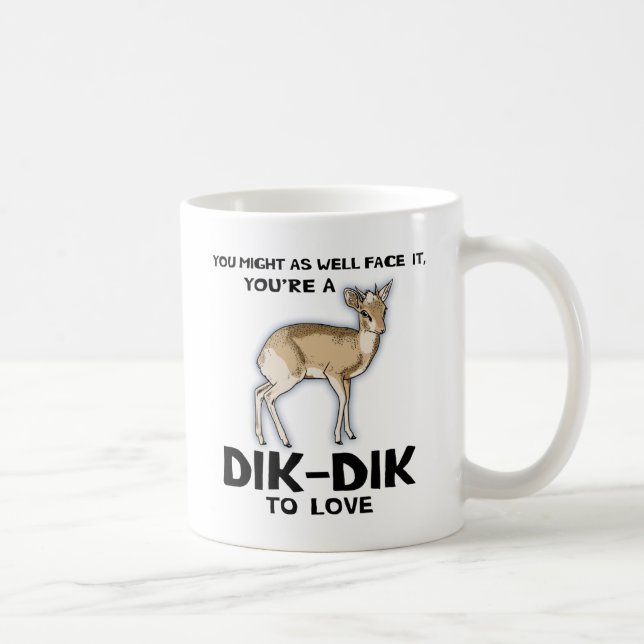 Dik-Dik som ska älskas Kaffemugg (Höger)