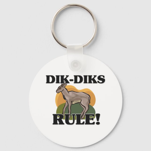 DIK-DIKS-regel! Nyckelring (Framsida)