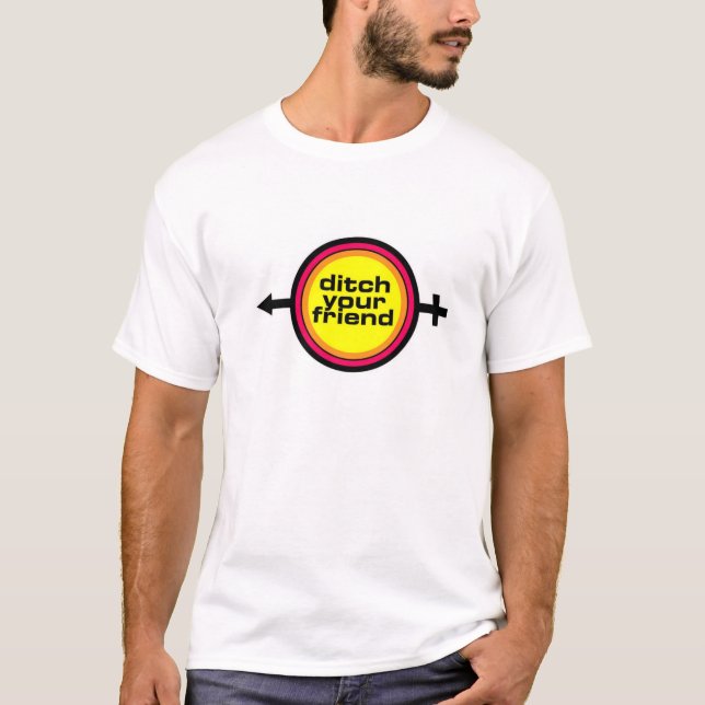 dika din vän t-shirt (Framsida)