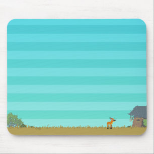 Dikdik - solig dag Mousepad Musmatta