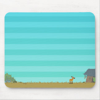 Dikdik - solig dag Mousepad Musmatta