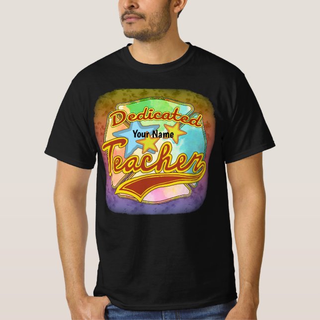 Dikerad lärare  T-Shirt (Framsida)
