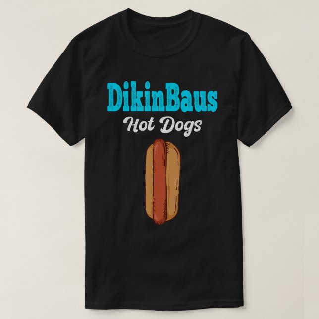 DikinBaus Hett Hundar T-Shirt (Design framsida)