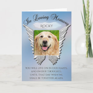 Dikt av Photo Memorial Rainbow Bridge-kort Kort