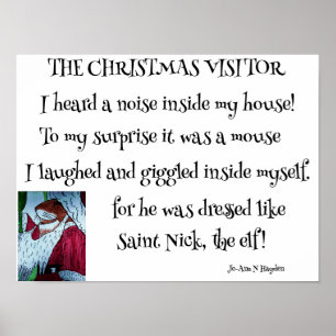 DIKT CHRISTMAS VISITER POSTER