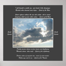 Dikt *Earth Spirits* Poster