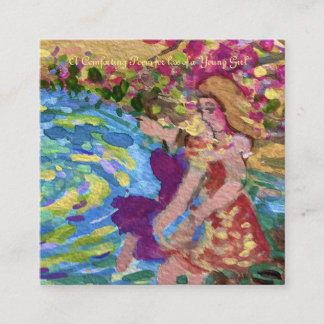 Dikt för förlorad dotter, syster, vän tilläggskort