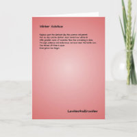 Dikt Greeting Card - Winter Solstice