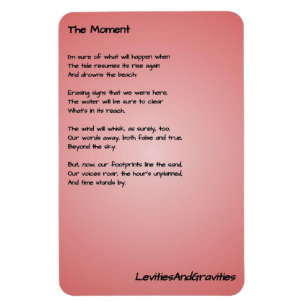 Dikt Kitchen Magnet - Moment