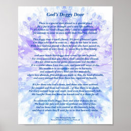 Dikt: Speciella minnen från ett sällskapsdjur, Pos Poster