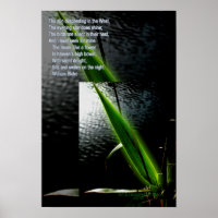 Dikt William Blake "tyst delight" poster citat