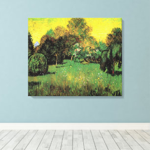 Diktarens trädgård av Vincent van Gogh Canvastryck