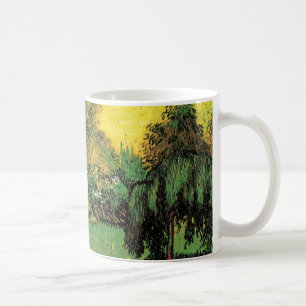 Diktarens trädgård av Vincent van Gogh Kaffemugg