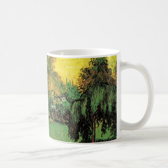 Diktarens trädgård av Vincent van Gogh Kaffemugg (Höger)