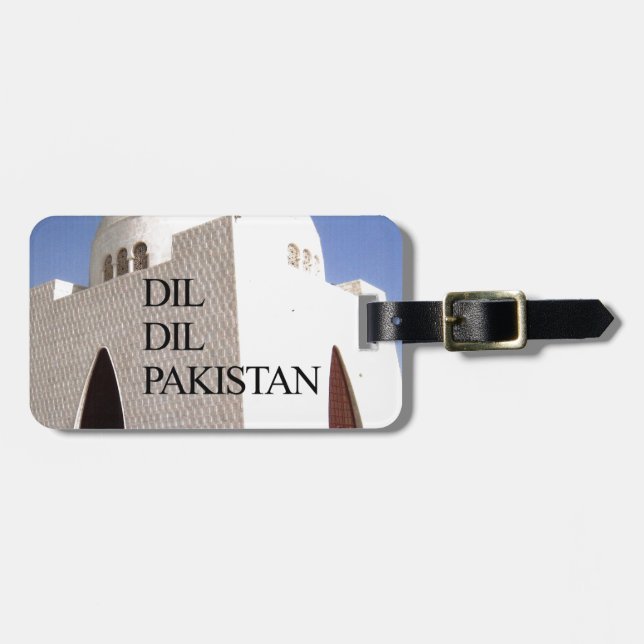 Dil Dil Pakistan Hakuna Matata Bagagebricka (Horisontell Framsida)