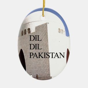 Dil Dil Pakistan Hakuna Matata Julgransprydnad Keramik