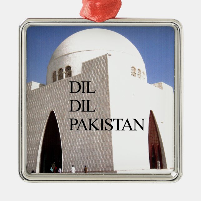 Dil Dil Pakistan Hakuna Matata Julgransprydnad Metall (Framsidan)