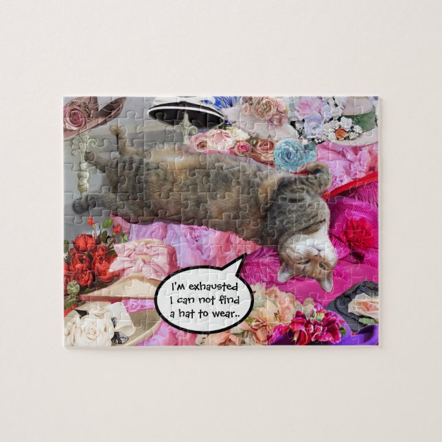 Dilemma för prinsessan Tatus katt Pussel (Horisontell)