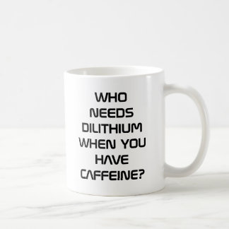 Dilithium kaffemugg