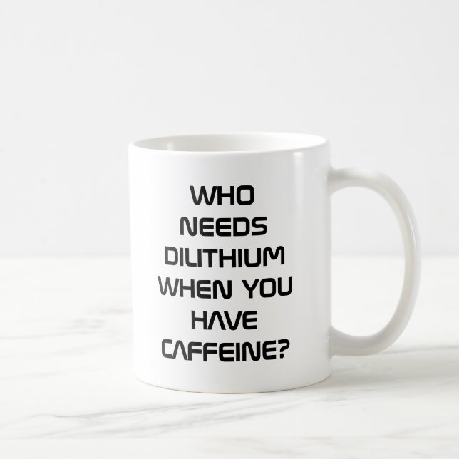 Dilithium kaffemugg (Höger)