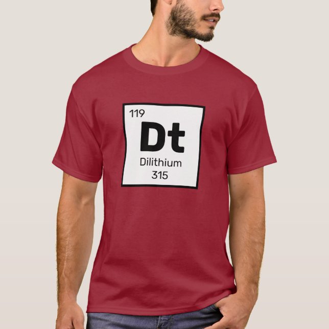 Dilitium/Fitional Bord - Dt Inslag T-Shirt (Framsida)