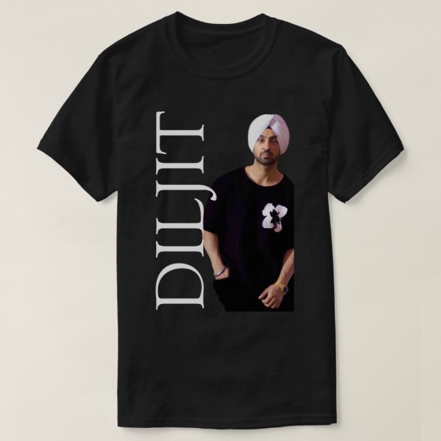 Diljit Desi merch T Shirt (Design framsida)