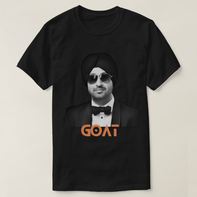 diljit dosanjh (7) t shirt (Design framsida)