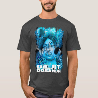 Diljit Dosanjh grafik 4 T Shirt