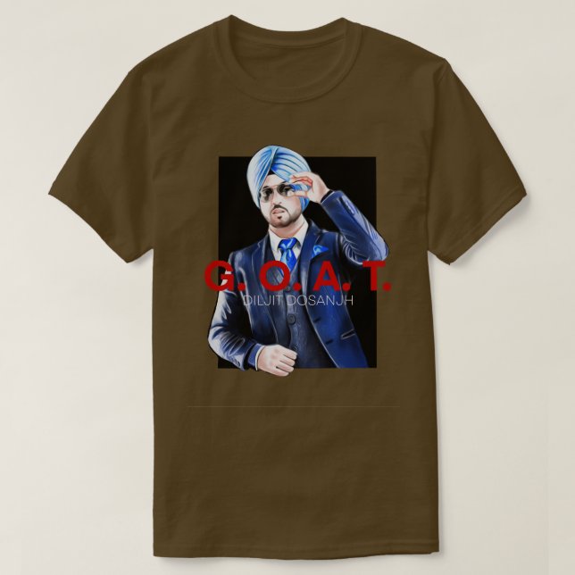 Diljit Dosanjh T Shirt (Design framsida)
